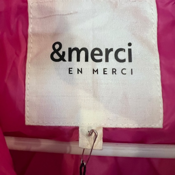&merci Pink Cropped Jacket - Picture 3 of 4
